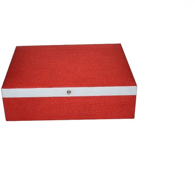 6% OFF on G-LAND Multi-Purpose Makeup Vanity Box White, Orange