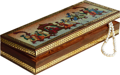 28% OFF on Aapno Rajasthan Palanquin Gemstone Jewellery Vanity Case Brown 28% OFF on Aapno Rajasthan Palanquin Gemstone Jewellery Vanity Case Brown