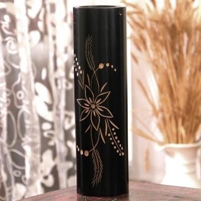14% OFF on Tokenz A Tall And Lofty Flower Wooden Vase