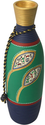 45% OFF on ExclusiveLane Terracotta Handpainted Warli Round 12 inch Terracotta Vase 45% OFF on ExclusiveLane Terracotta Handpainted Warli Round 12 inch Terracotta Vase