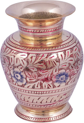 11% OFF on Metallic Kreationz Brass Vase