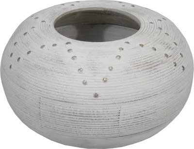 32% OFF on Golmall Shop Ribed Flower Wooden Vase