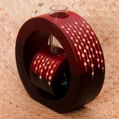 12% OFF on Tokenz Bud Wooden Vase