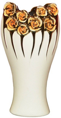 8% OFF on White Gold Porcelain Vase 8% OFF on White Gold Porcelain Vase