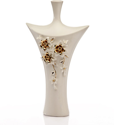 14% OFF on Importwala.com Raised Floral Motif Vase