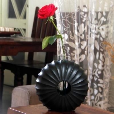 14% OFF on Tokenz Pumpkin Bud Flower Wooden Vase