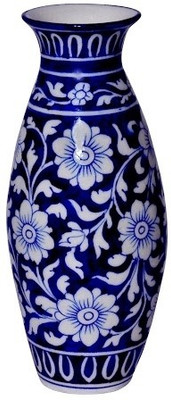 50% OFF on Vaah Jaipur Blue Pottery Vase