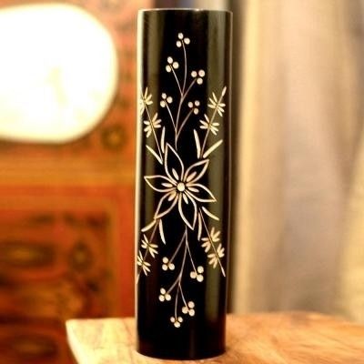 14% OFF on Tokenz Cylindrical Flower Wooden Vase 14% OFF on Tokenz Cylindrical Flower Wooden Vase