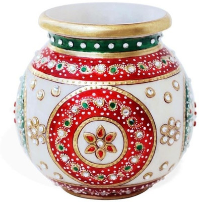 50% OFF on Chitrahandicraft Marble Lotta Stoneware Vase 50% OFF on Chitrahandicraft Marble Lotta Stoneware Vase