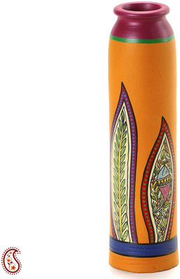 8% OFF on Aapno Rajasthan Handcrafted Worli Painted Cylindrical Terracotta Vase 8% OFF on Aapno Rajasthan Handcrafted Worli Painted Cylindrical Terracotta Vase