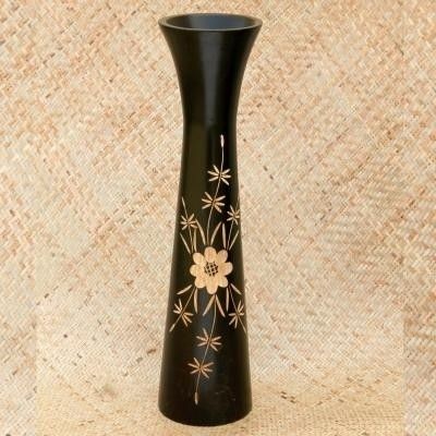 11% OFF on Tokenz Sleek Flower Holder Wooden Vase