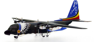 Hogan Wings Aircraft scale model, M Series C-130H Belgium Air Force , Scale 1:200 (with Stand & gear) Hogan Wings Aircraft scale model, M Series C-130H Belgium Air Force , Scale 1:200 (with Stand & gear)
