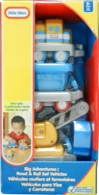 5% OFF on Little Tikes Big Adventures Road & Rail Set Vehicles 5% OFF on Little Tikes Big Adventures Road & Rail Set Vehicles