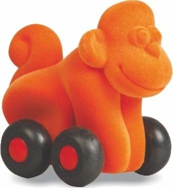 Rubbabu Monkey Orange Rubbabu Monkey Orange