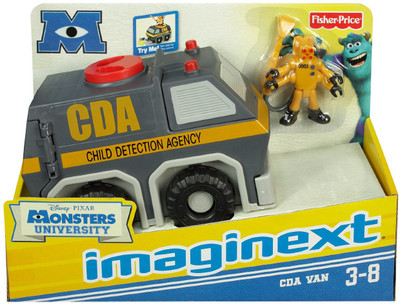 Fisher-Price Imaginext Disney'S Monsters University Cda Van Fisher-Price Imaginext Disney'S Monsters University Cda Van