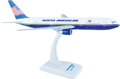 Hogan Wings Aircraft scale model, Boeing 767-300ER North American Airlines, Scale 1:200 (with Stand & gear) Hogan Wings Aircraft scale model, Boeing 767-300ER North American Airlines, Scale 1:200 (with Stand & gear)