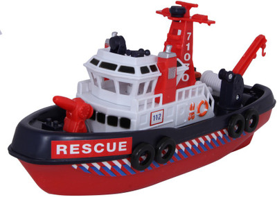 Baby Steps Baby Steps Fiber Die-Cast Metal City Rescue Harbour Boat Baby Steps Baby Steps Fiber Die-Cast Metal City Rescue Harbour Boat