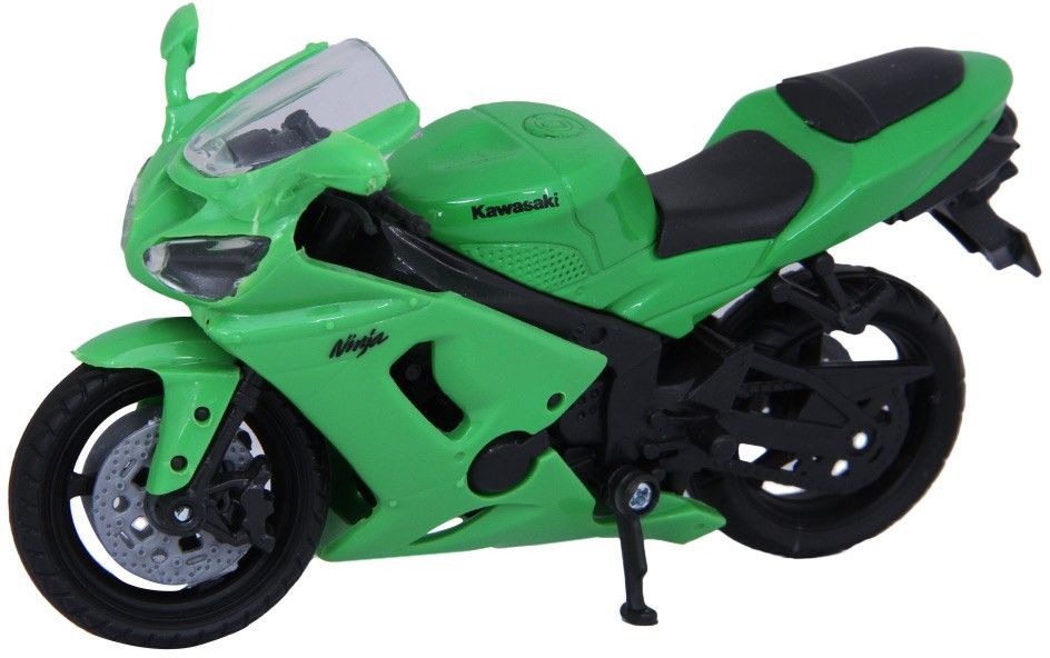 Newray Die-Cast Metal Kawaski Ninja Zx-6rr Newray Die-Cast Metal Kawaski Ninja Zx-6rr