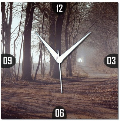 70% OFF on WebPlaza beautiful 730 Analog Wall Clock Multicolor