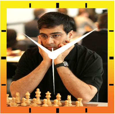 50% OFF on Moneysaver Viswanathan Anand Analog Wall Clock Multicolor 50% OFF on Moneysaver Viswanathan Anand Analog Wall Clock Multicolor