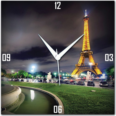70% OFF on WebPlaza Eiffel Tower Night Analog Wall Clock Multicolor 70% OFF on WebPlaza Eiffel Tower Night Analog Wall Clock Multicolor