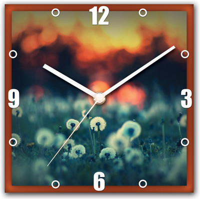 54% OFF on StyBuzz Flower Focus Analog Wall Clock Multi Color 54% OFF on StyBuzz Flower Focus Analog Wall Clock Multi Color