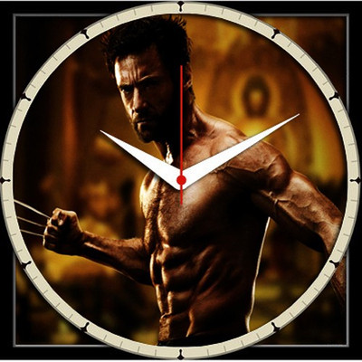 62% OFF on Shopmillions Wolverine Analog Wall Clock Multicolor