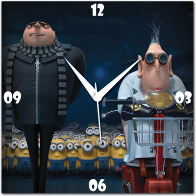 70% OFF on WebPlaza Dr Nefario Analog Wall Clock Multicolor 70% OFF on WebPlaza Dr Nefario Analog Wall Clock Multicolor