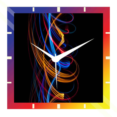 50% OFF on Moneysaver Orange and Blue Swirls Analog Wall Clock Multicolour 50% OFF on Moneysaver Orange and Blue Swirls Analog Wall Clock Multicolour