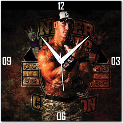 70% OFF on WebPlaza John Cena 4 Analog Wall Clock Multicolor