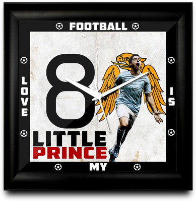 73% OFF on ShopMantra Samir Nasri Footballer Square Analog Wall Clock Black