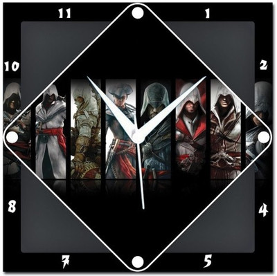 70% OFF on WebPlaza Assassins Creed Analog Wall Clock Multicolor