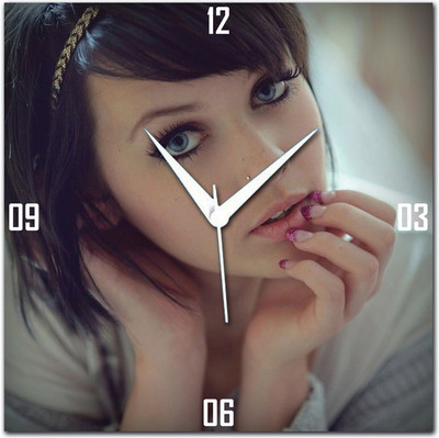 70% OFF on WebPlaza Cute Girl2 Analog Wall Clock Multicolor 70% OFF on WebPlaza Cute Girl2 Analog Wall Clock Multicolor