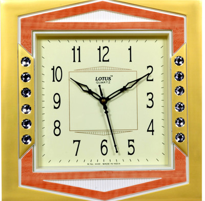 18% OFF on Lotus Quartz 4449 Analog Wall Clock Ivory 18% OFF on Lotus Quartz 4449 Analog Wall Clock Ivory