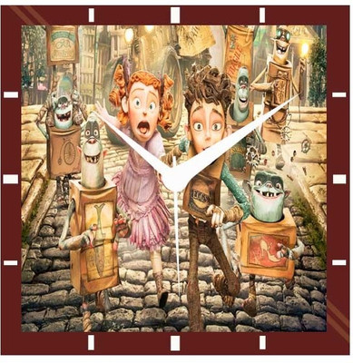 50% OFF on Moneysaver The Borctrolls Analog Wall Clock Multicolour 50% OFF on Moneysaver The Borctrolls Analog Wall Clock Multicolour