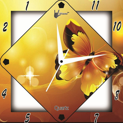 55% OFF on Lycans aNTI 0134 Analog Wall Clock Yellow 55% OFF on Lycans aNTI 0134 Analog Wall Clock Yellow