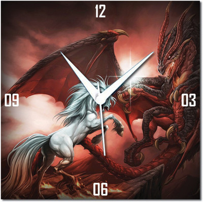 70% OFF on WebPlaza beautiful 389 Analog Wall Clock Multicolor