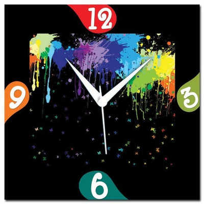 70% OFF on WebPlaza Rainbow Abstract Analog Wall Clock Multicolor 70% OFF on WebPlaza Rainbow Abstract Analog Wall Clock Multicolor