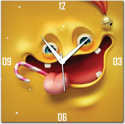 70% OFF on WebPlaza Smille Analog Wall Clock Multicolor