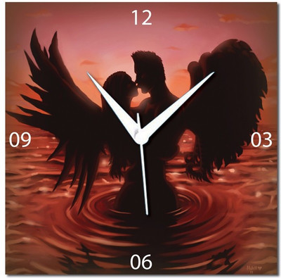 70% OFF on WebPlaza Love Angels Valentine Analog Wall Clock Multicolor 70% OFF on WebPlaza Love Angels Valentine Analog Wall Clock Multicolor