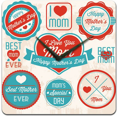 30% OFF on Exciting Lives Mothers Day Analog Wall Clock White 30% OFF on Exciting Lives Mothers Day Analog Wall Clock White