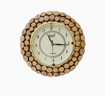 42% OFF on Pindia Beautiful Round Shape Design Wooden Wall Hanging Ajanta Watch Home Decor Analog Wall Clock Brown 42% OFF on Pindia Beautiful Round Shape Design Wooden Wall Hanging Ajanta Watch Home Decor Analog Wall Clock Brown
