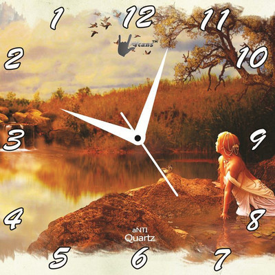 55% OFF on Lycans aNTI 0108 Analog Wall Clock Yellow 55% OFF on Lycans aNTI 0108 Analog Wall Clock Yellow