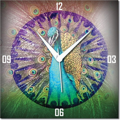 70% OFF on WebPlaza beautiful 409 Analog Wall Clock Multicolor