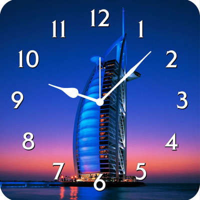 50% OFF on FurnishFantasy Burj Al Arab Analog Wall Clock Multicolor 50% OFF on FurnishFantasy Burj Al Arab Analog Wall Clock Multicolor