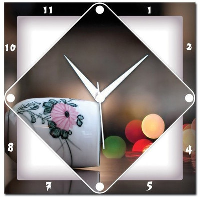 70% OFF on WebPlaza Cup And Lights Analog Wall Clock Multicolor 70% OFF on WebPlaza Cup And Lights Analog Wall Clock Multicolor