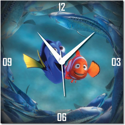 70% OFF on WebPlaza beautiful 213 Analog Wall Clock Multicolor