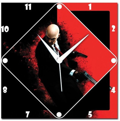 70% OFF on WebPlaza Hitman Analog Wall Clock Multicolor