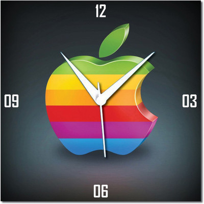 70% OFF on WebPlaza beautiful 16 Analog Wall Clock Multicolor