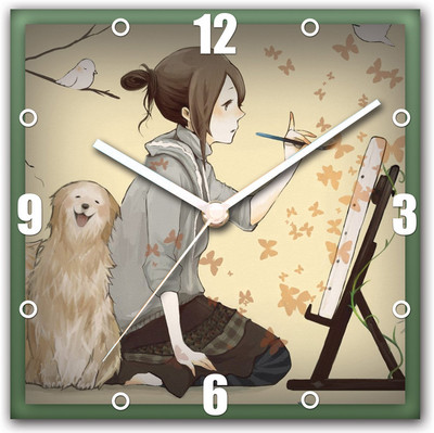 41% OFF on StyBuzz Girl Painting Analog Wall Clock Multi Color 41% OFF on StyBuzz Girl Painting Analog Wall Clock Multi Color